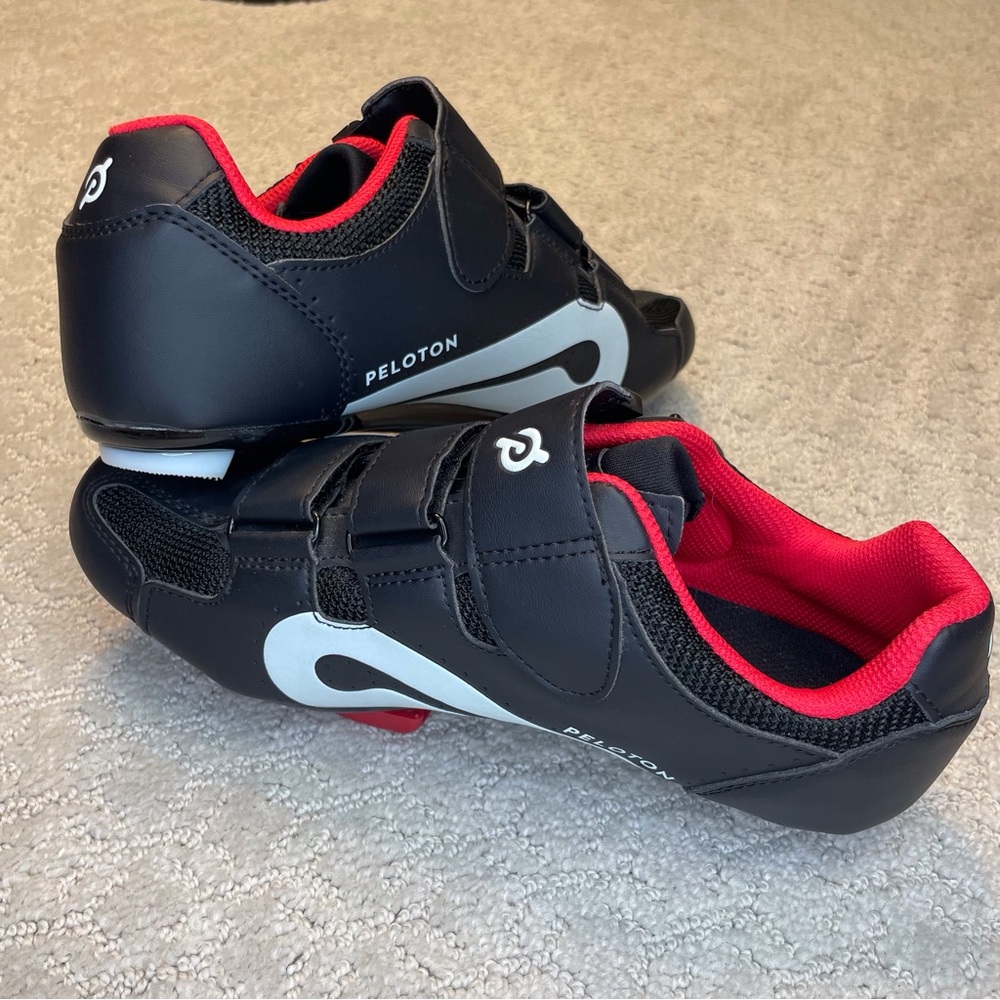 Peloton black and red